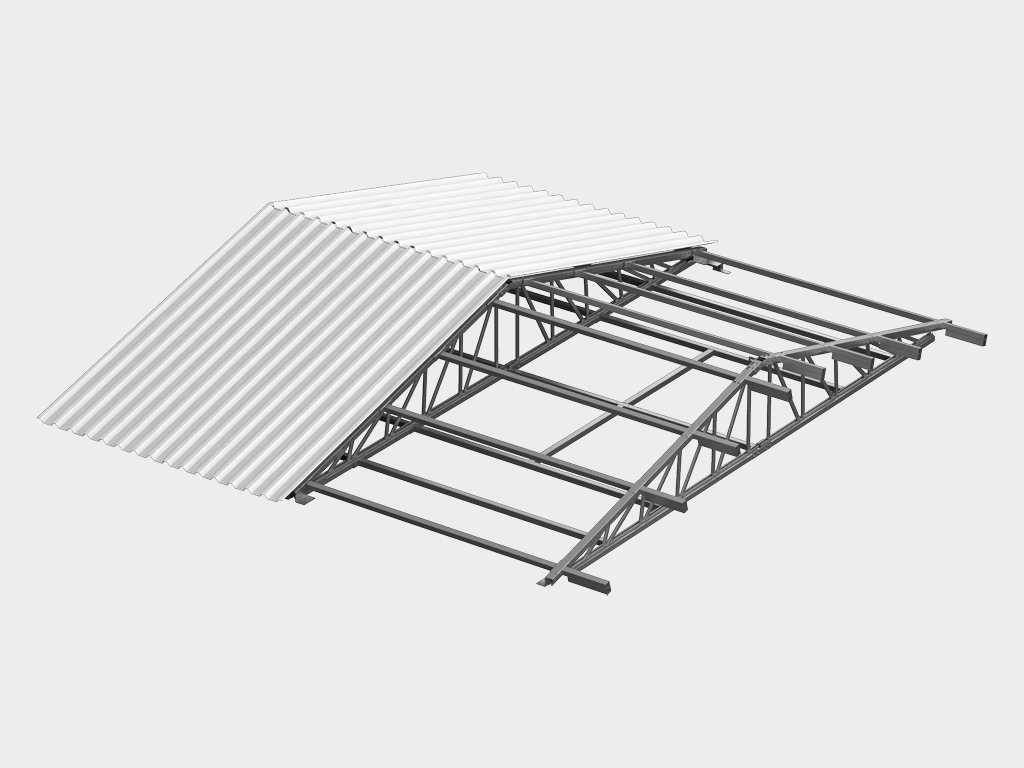 Qo‘shimcha tom qoplamasining konstruktsiyasi.